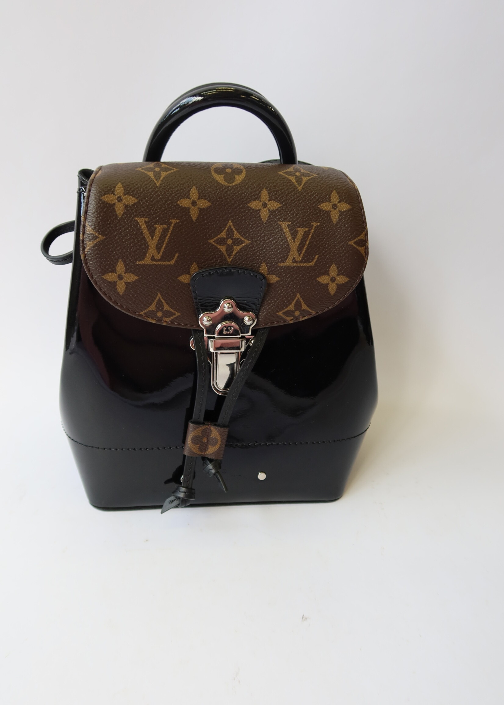 Louis Vuitton Mono/Patent Leather Hot Springs Backpack
