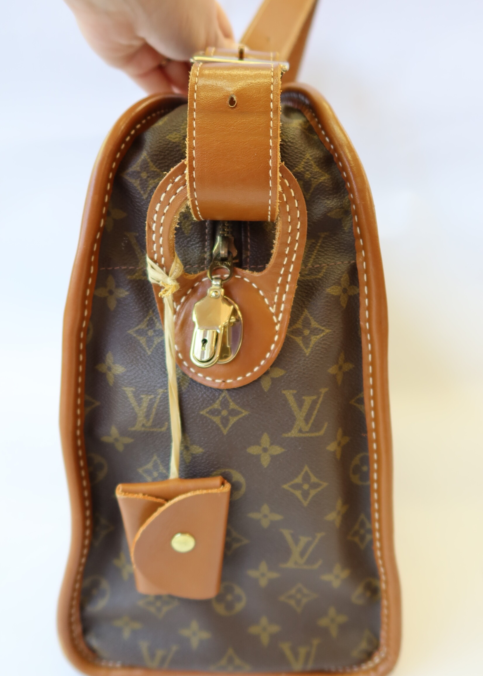 Vintage Louis Vuitton Monogram Travel Bag