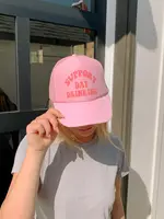 Support Day Drinking - Pink Trucker Hat