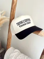 Mom's Club - Cream + Black Trucker Hat