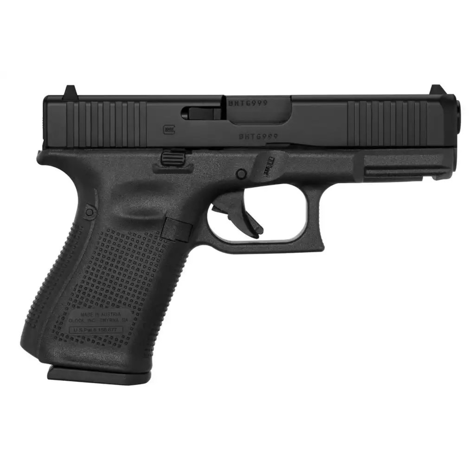 GLOCK GLOCK 19 GEN5 9MM LUGER FS 10-SHOT BLACK