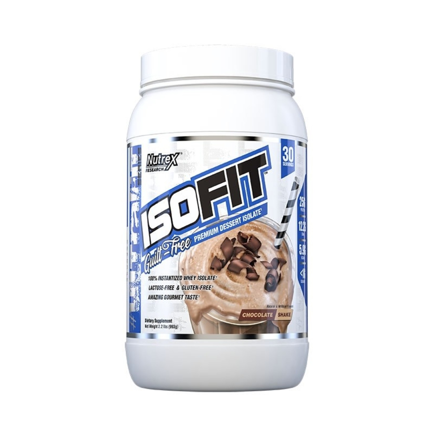 Nutrex Research Nutrex Research Isofit 100% Whey Isolate Protein 2lb