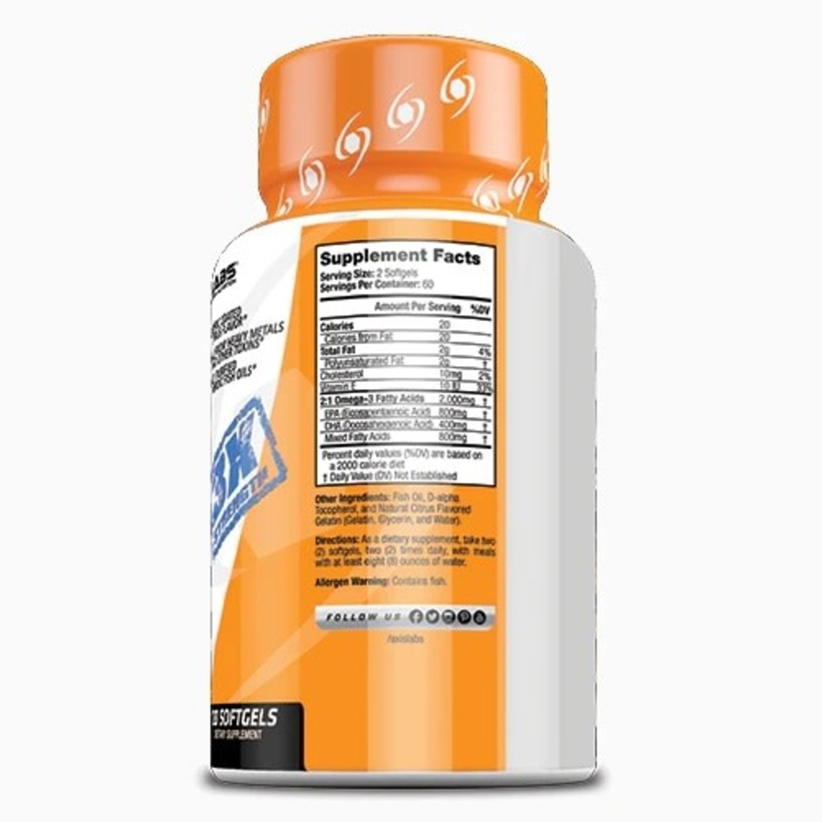 Axis Labs Axis Labs Citrus Omega 120 Softgels