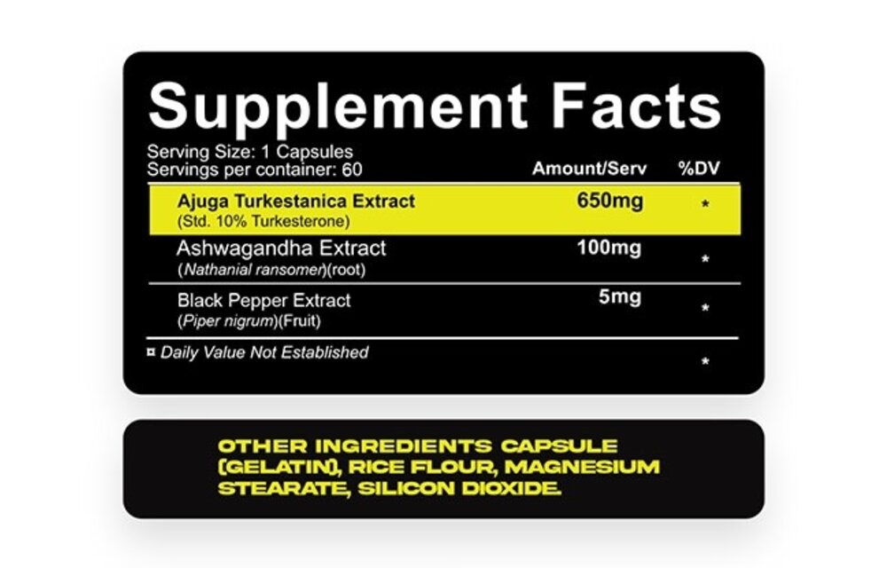 REPP Sports Turkesterone+ 60 Capsules
