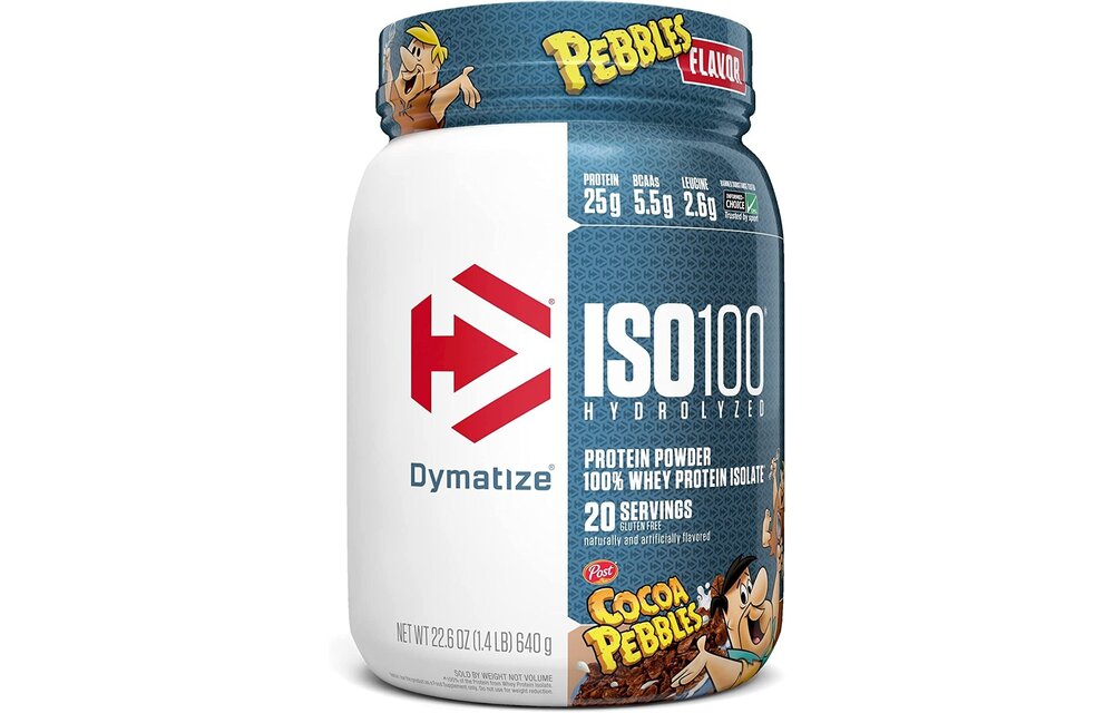 Dymatize ISO100 Hydrolized 100% Whey Protein Isolate, 20 Servings