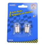 BULB AUTO CLEAR  2PK