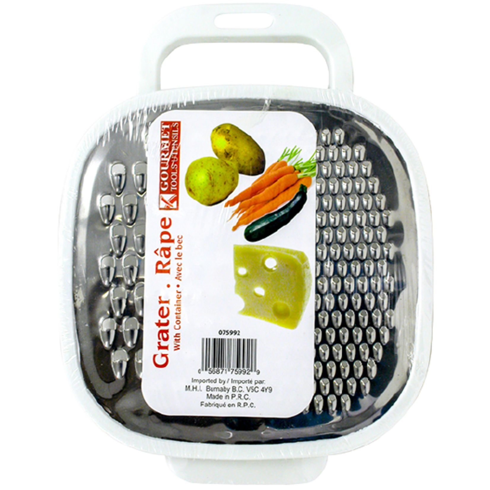 GRATER PLASTIC WITH CONTAINER