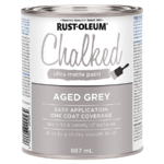 CHALKED PAINT AGED GRAY 887ML