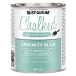 CHALKED PAINT SERENITY BLUE
