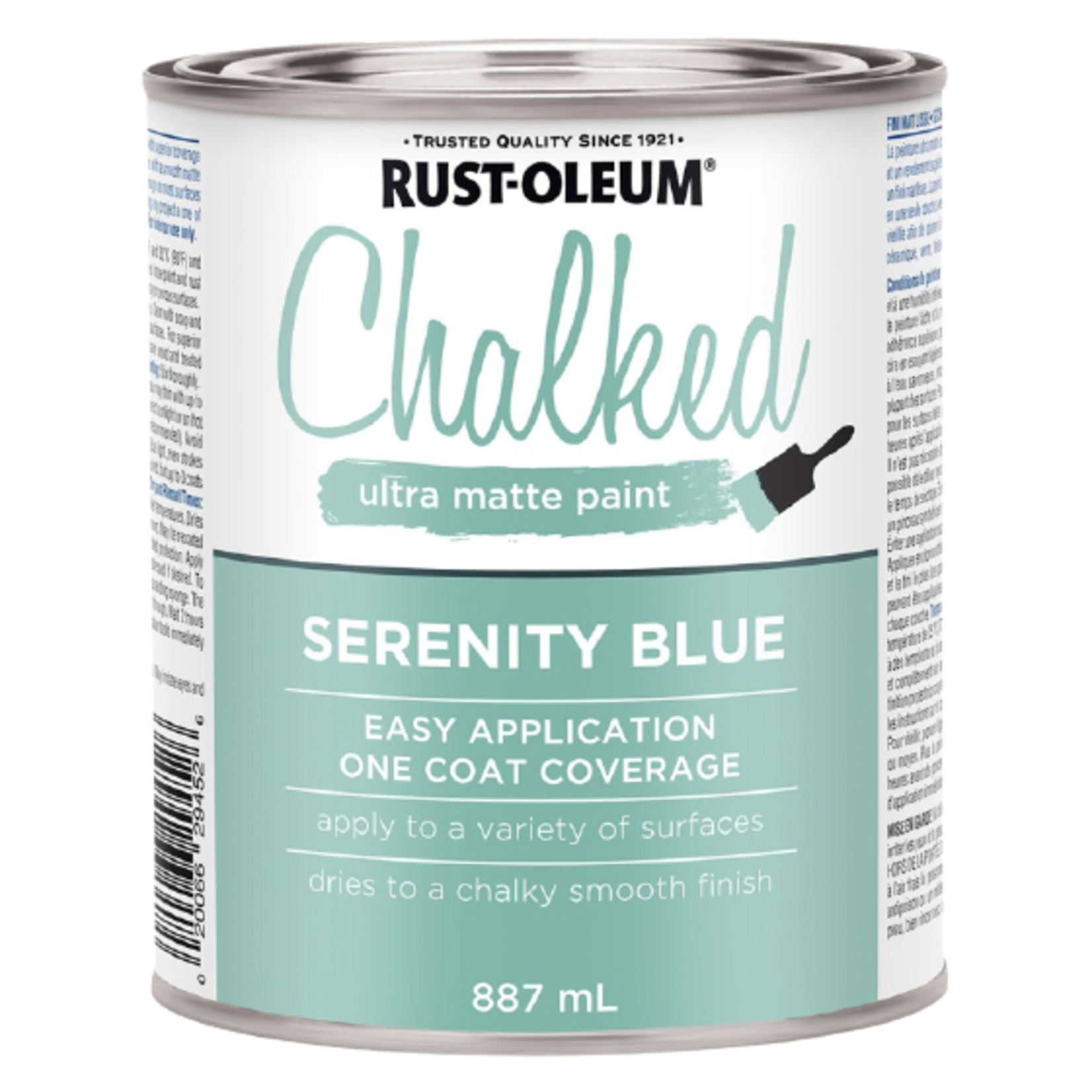 CHALKED PAINT SERENITY BLUE