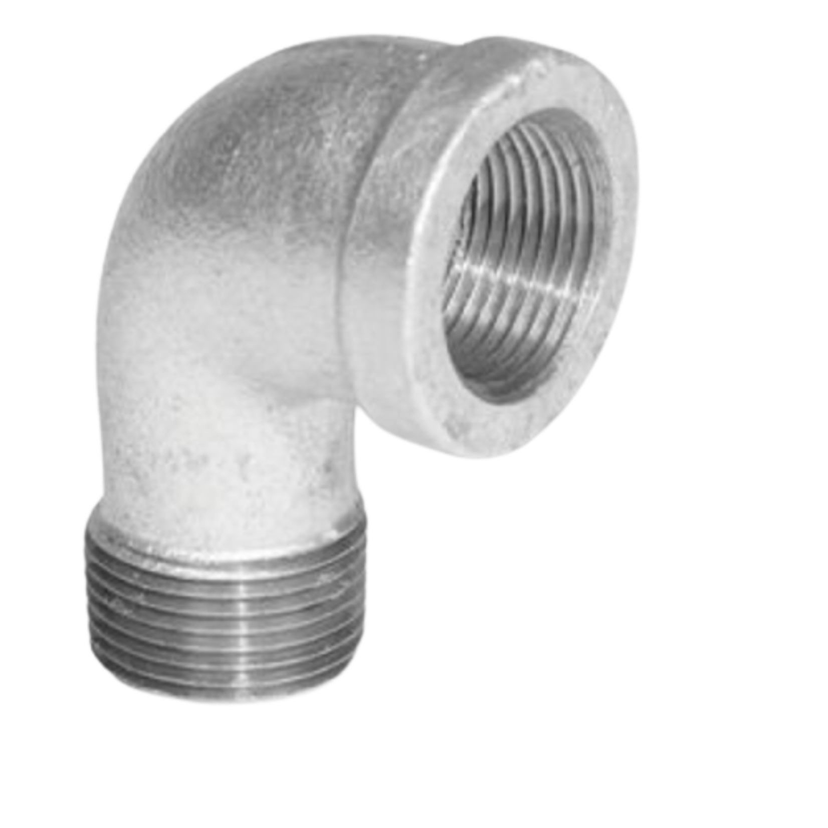 GALVANIZED PIPE STREET ELBOW 1/2" X 90 DEG