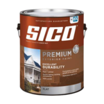 SICO GALLON EXTERIOR PAINT AND PRIMER FLAT FINISH RED BASE