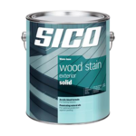 GALLON WHITE SOLID WOOD STAIN EXTERIOR SICO