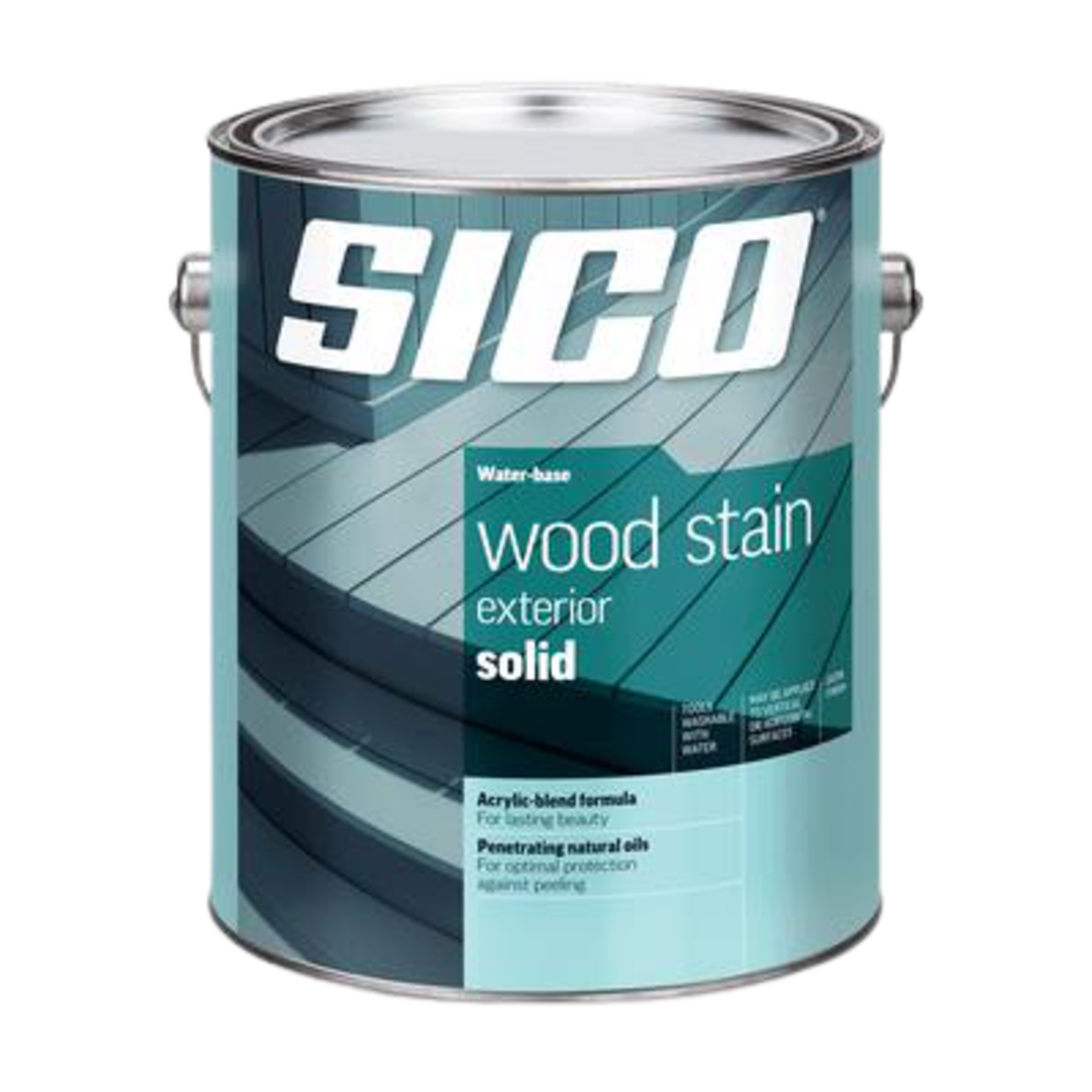 GALLON NEUTRAL BASE  SOLID WOOD STAIN EXTERIOR SICO