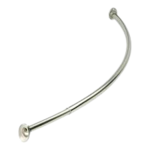 SHOWER ROD CURVED CHRM 52-72IN
