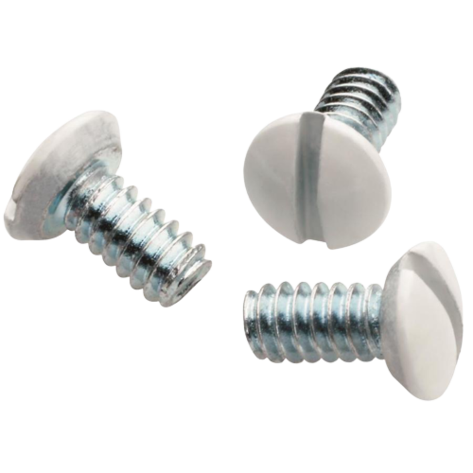 1/2IN WHITE SCREWS 100PK