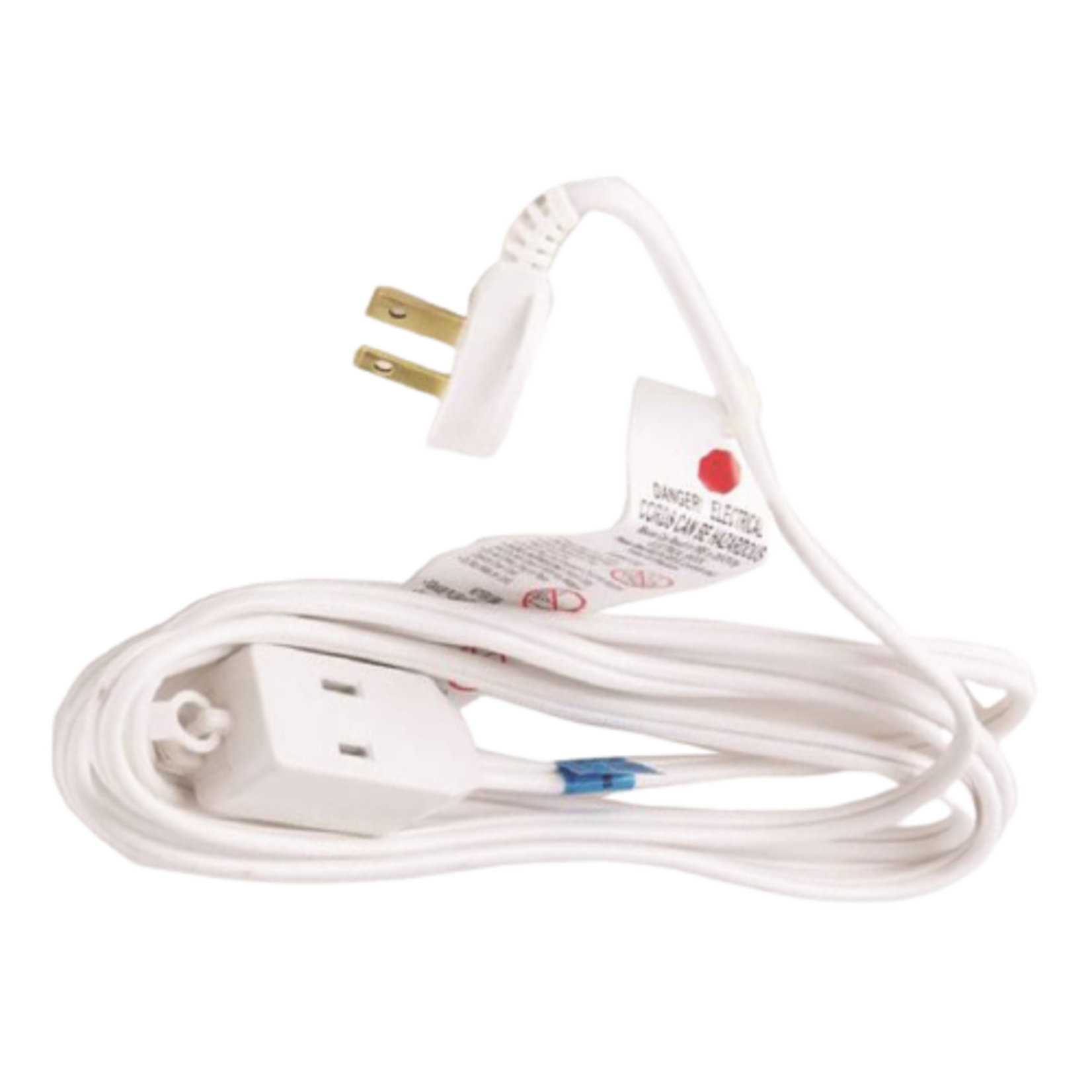 EXT CORD 4M SPT-2 16/2 3-OUTLET INDOOR ATP 104M WHITE
