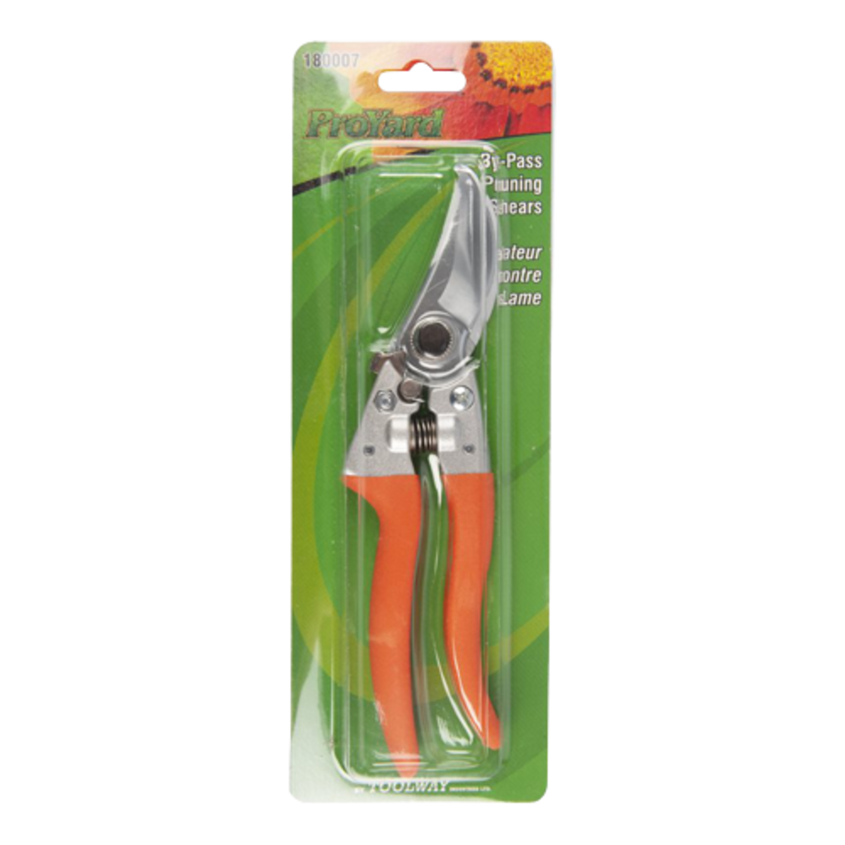 PRUNING SHEAR BYPASS SS WITH PLASTIC GRIP HDL