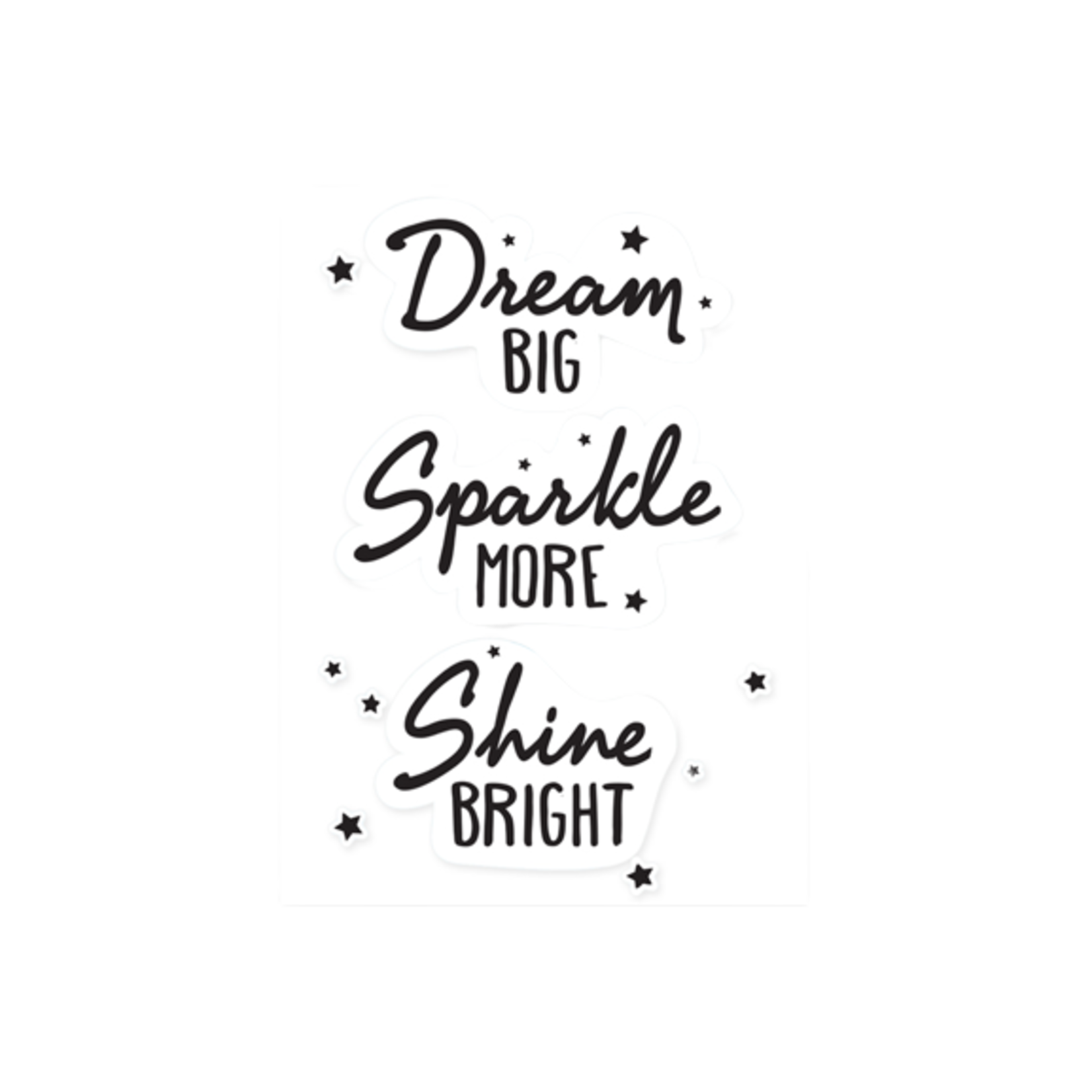 WORDS TO LIVE BY..WALL ART L) DREAM BIG