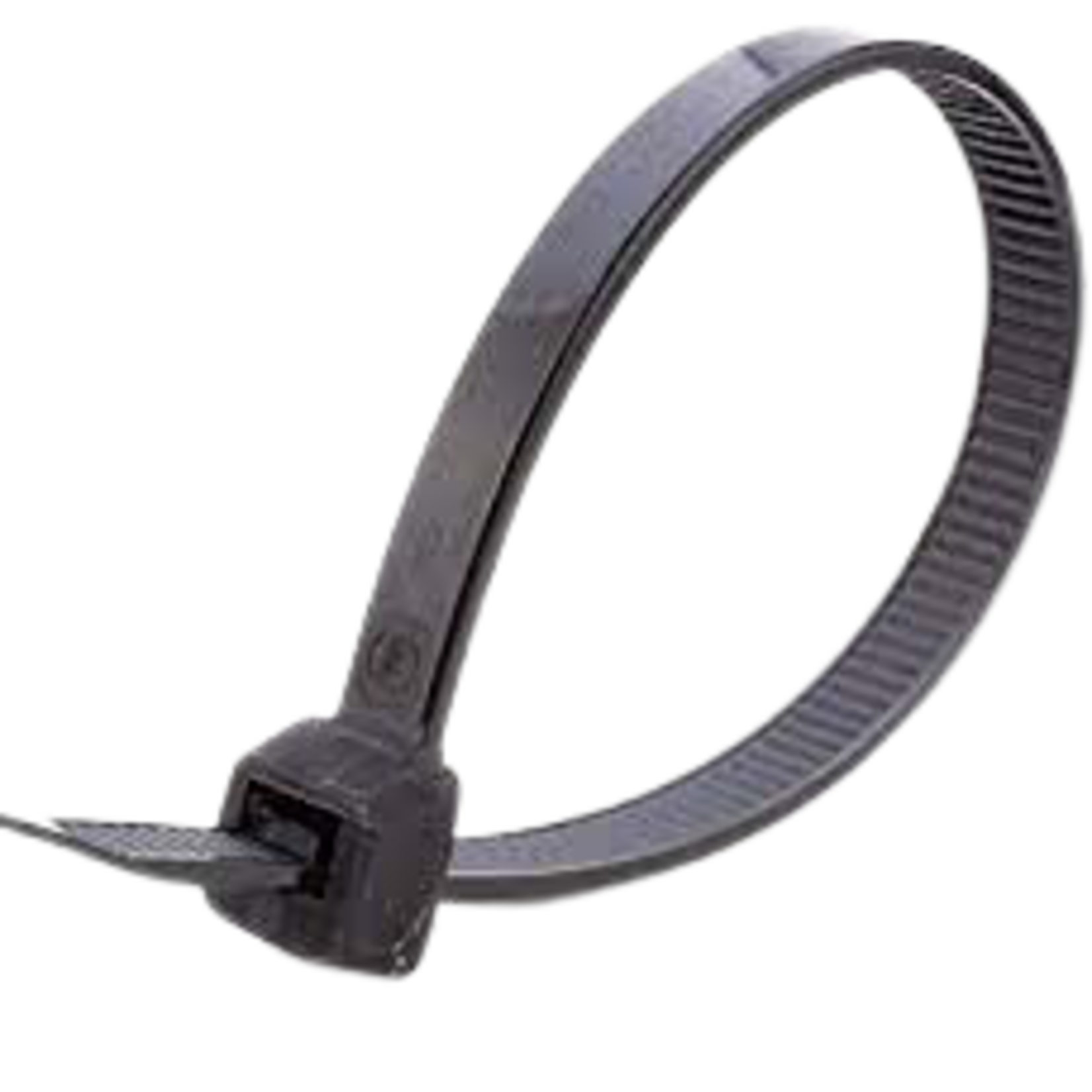 BLACK NYLON CABLE TIES 10 PACK