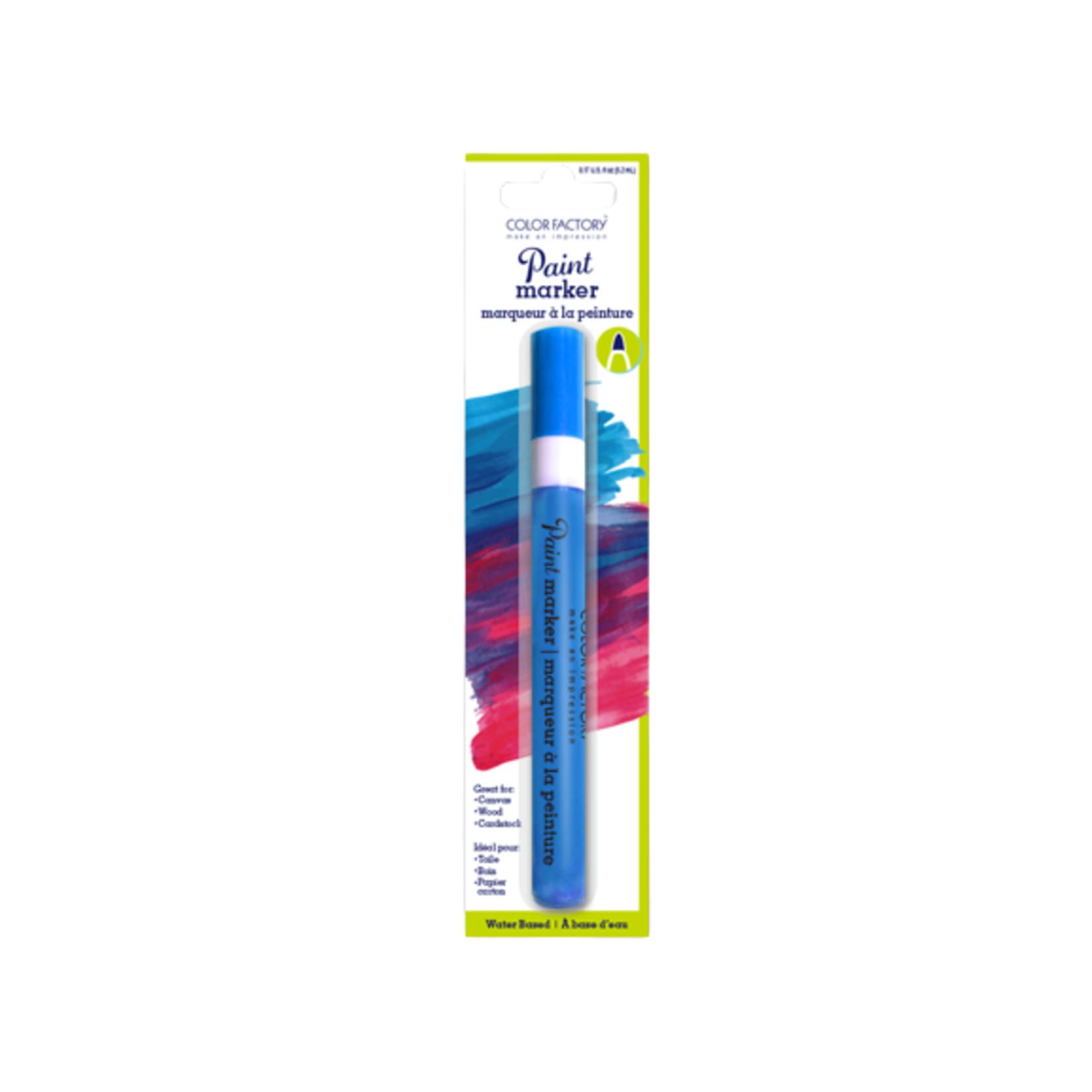 WATER BASED PAINT MARKER BLUE