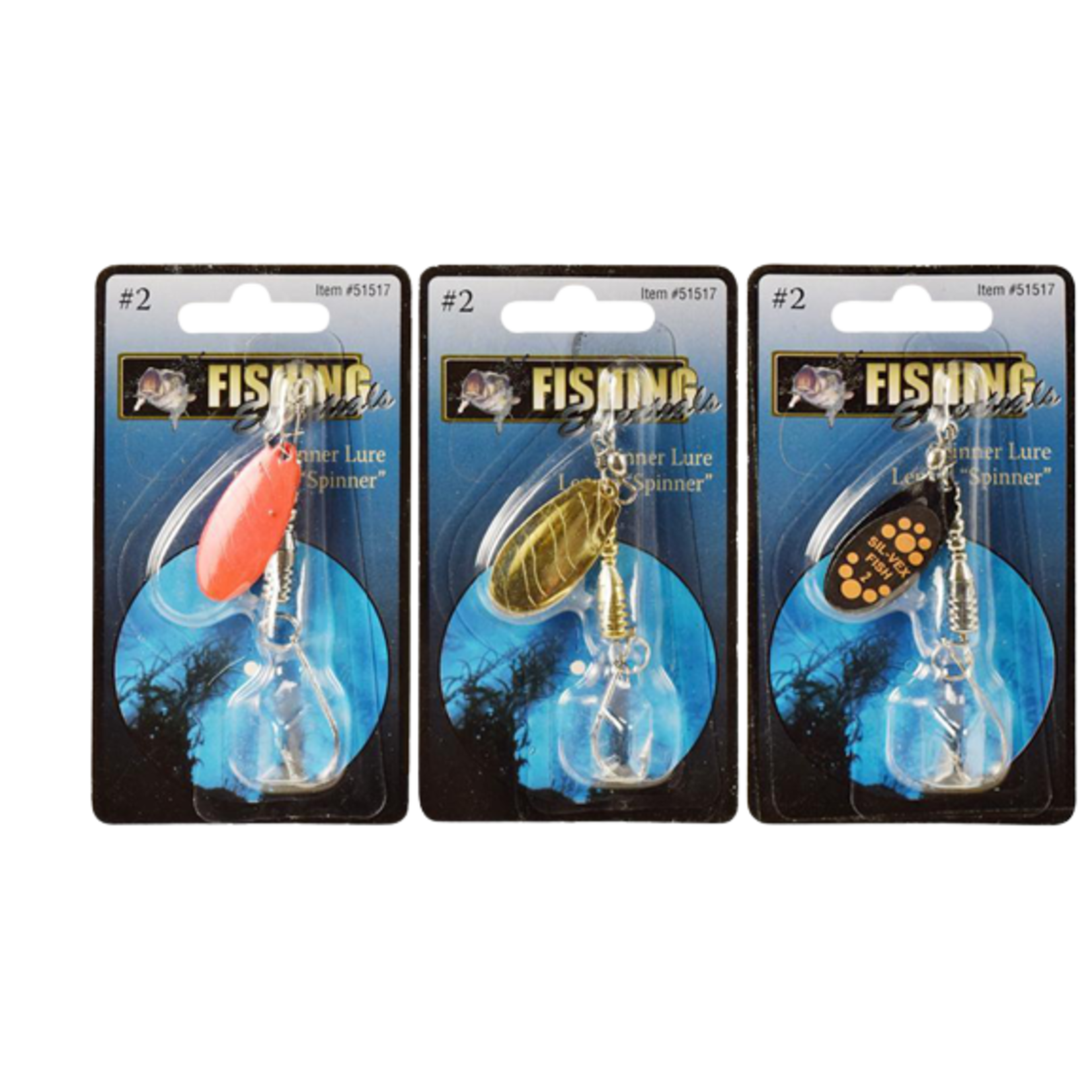 FISHING SPINNER LURE 3/8OZ #2 - North Cobalt Flea Market