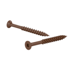 RELIABLE BROWN DECK SCREW, #8 X 2-1/2IN, 350PK