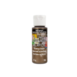 CRAFTERS ACRYLIC PAINT - 2 OZ CRAFT &  HOBBY-   A144 ICED ESPRESSO