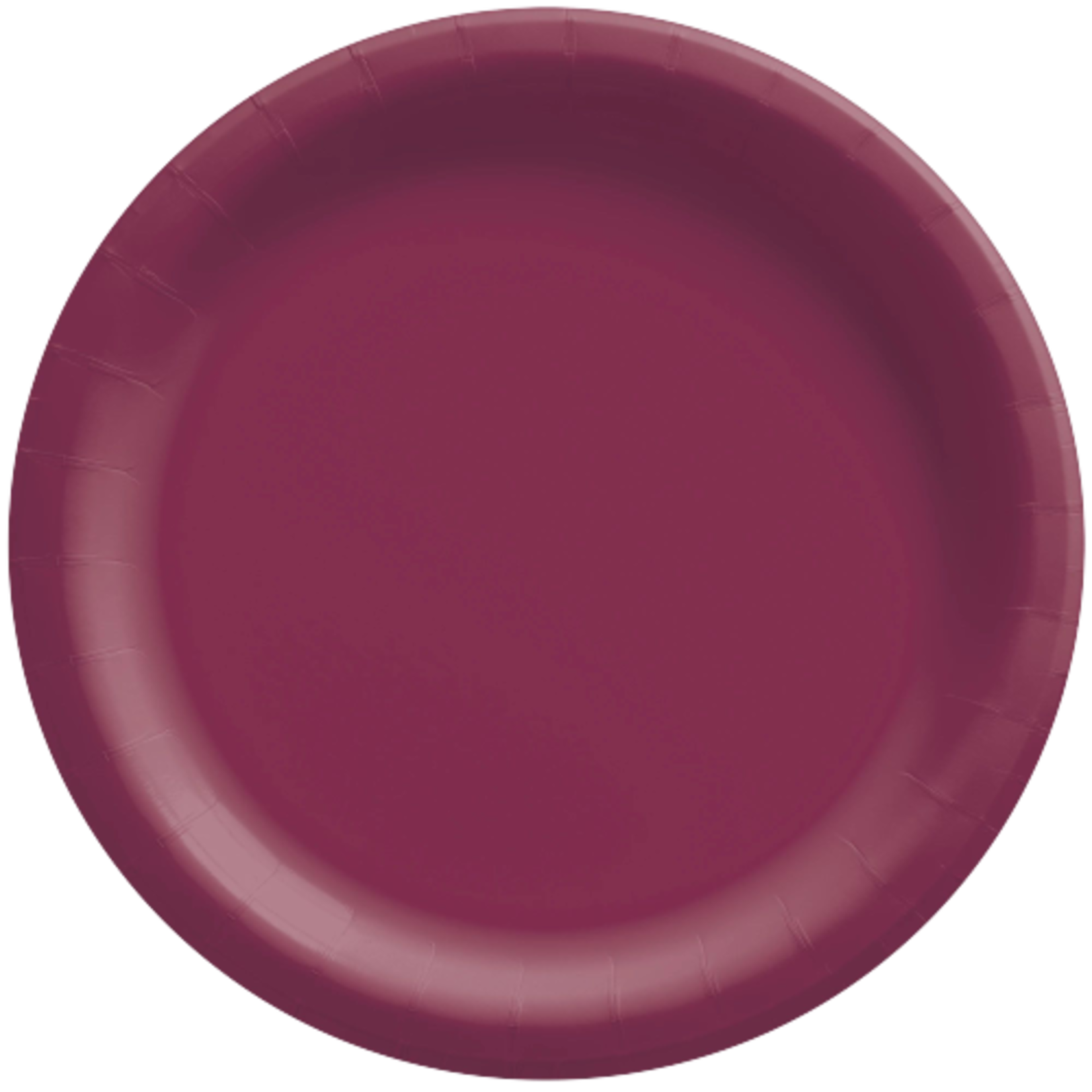 8 1/2IN ROUND PAPER PLATES - BERRY