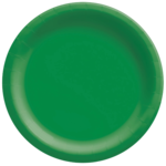 8 1/2IN ROUND PAPER PLATES - FESTIVE GREEN