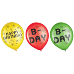 TNT BIRTHDAY  BALLOONS