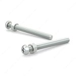 RELIABLE MACHINE SCREW WITH NUT, PAN HEAD, 10-24 1-1/2IN, 8PK BLISTER