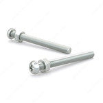 MACHINE SCREW WITH NUT, PAN HEAD, 1/4" 1/2IN, 8PK BLISTER