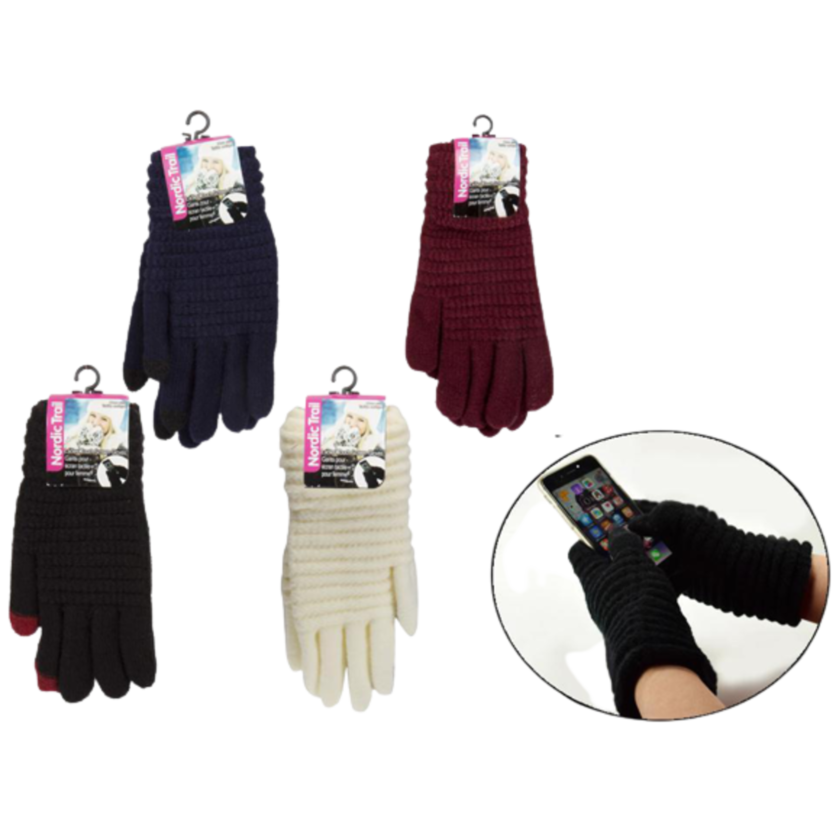 NORDIC LADIES TOUCH WARM GLOVES - DISC