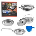 OLYMPIA ALUMINUM 1-PERSON MESS KIT