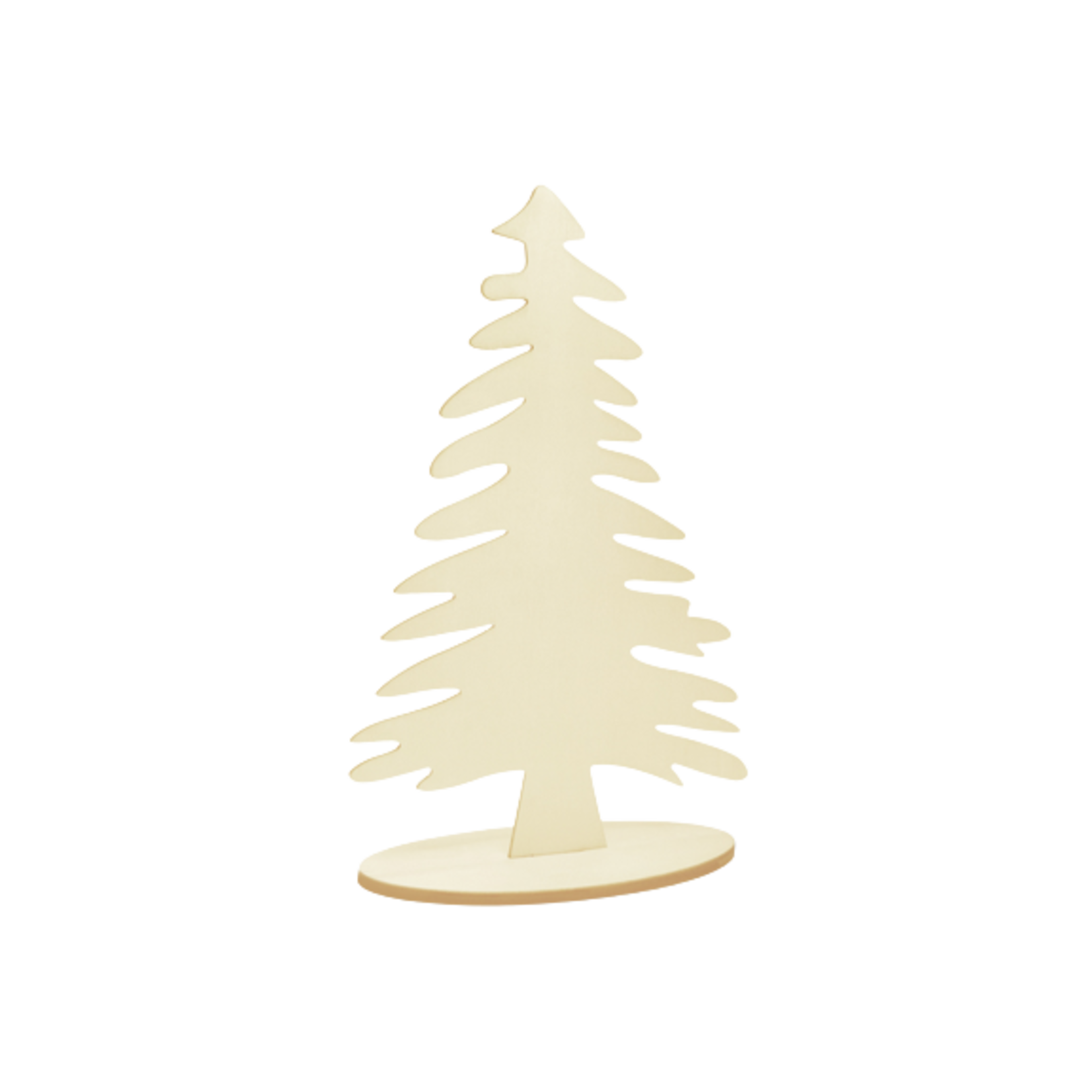8.2IN X 5.6IN CHRISTMAS TREE WITH STAND