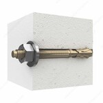 RELIABLE WEDGE ANCHOR FOR CONCRETE - 3/8IN X 2-3/4IN 2PK
