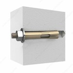 RELIABLE EXPANSION SLEEVE ANCHOR FOR CONCRETE - 1/2IN X 3IN 2PK