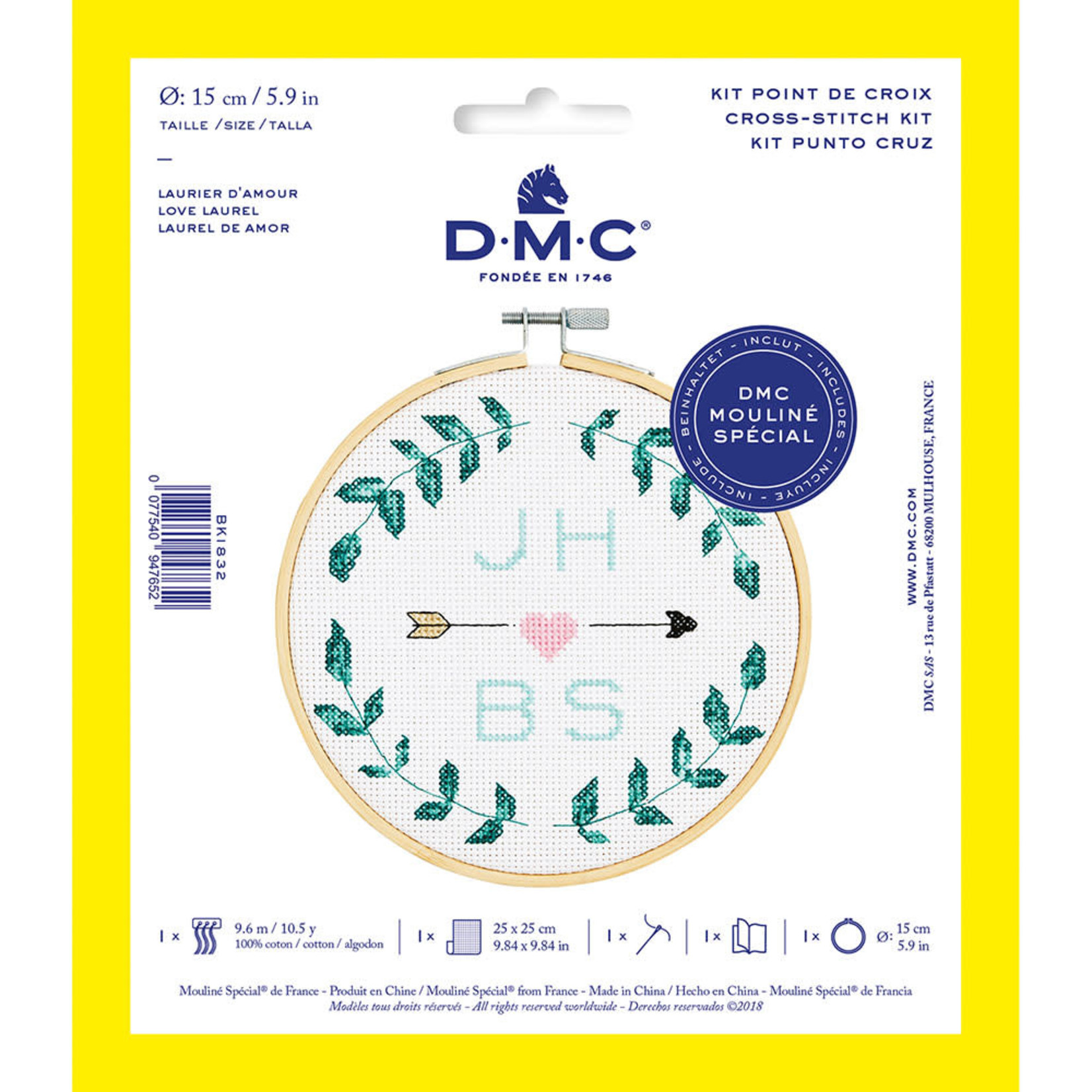 DMC STITCH KIT XS - LOVE LAUREL