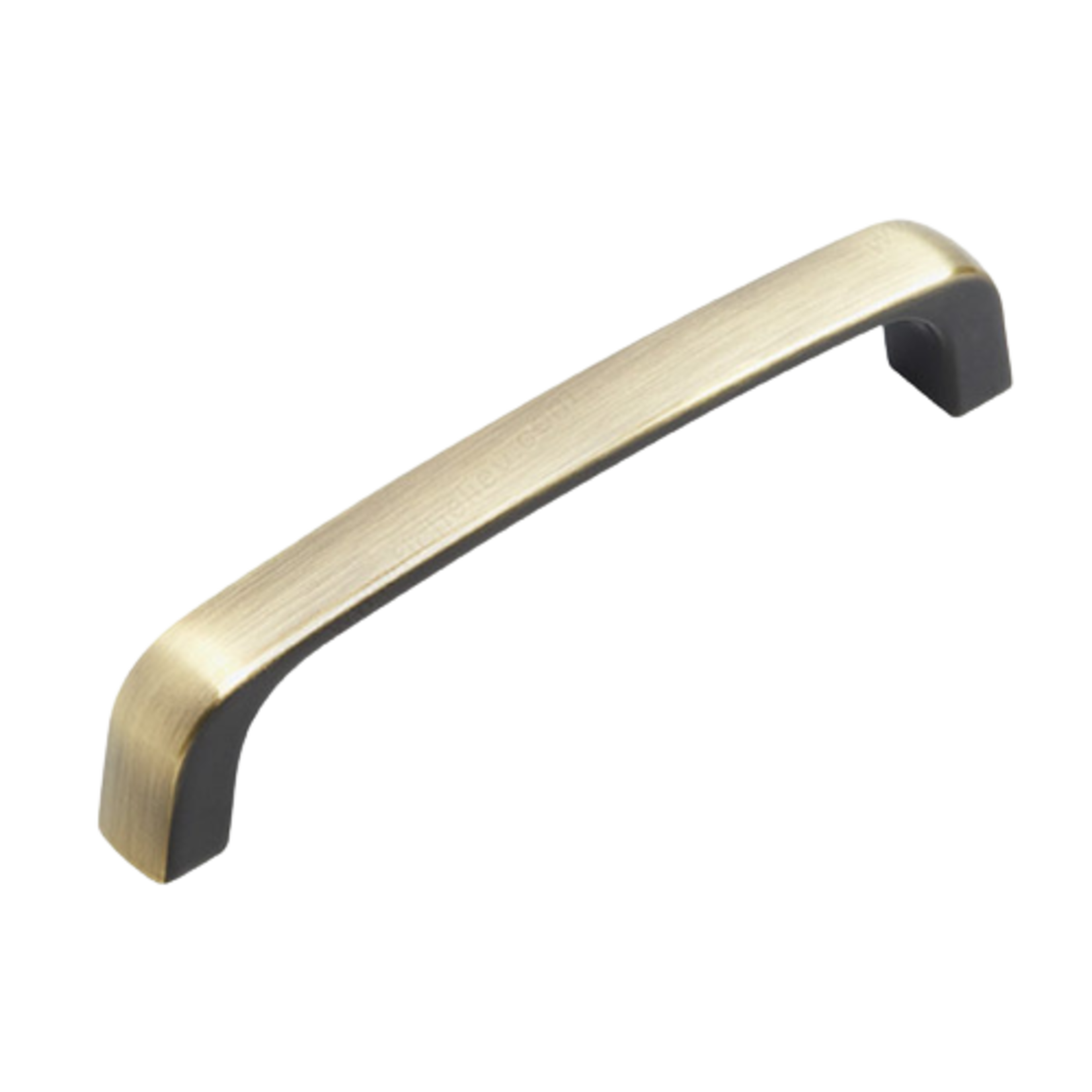BRUSHED ANTIQUE BRASS PULL 96MM
