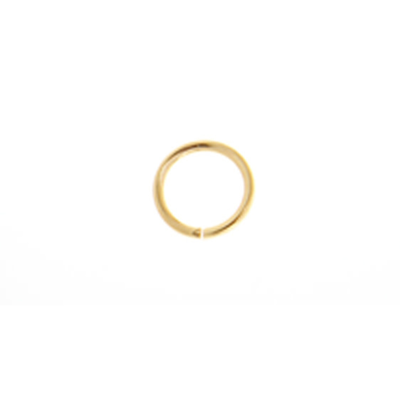 JUMP RINGS - GOLD PLATED - 4MM - 100PK