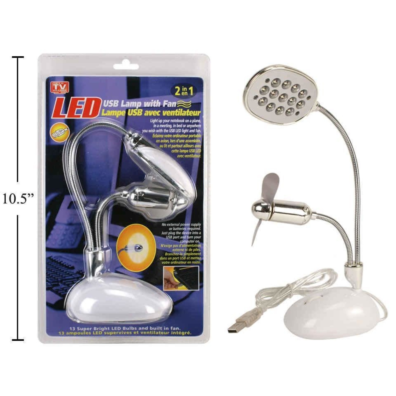 LED USB LAMP WITH FAN