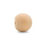 WOODEN BALL KNOBS - 3/4IN