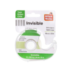 INVISIBLE TAPE WITH DISPENSER 3/4'' X 1300''