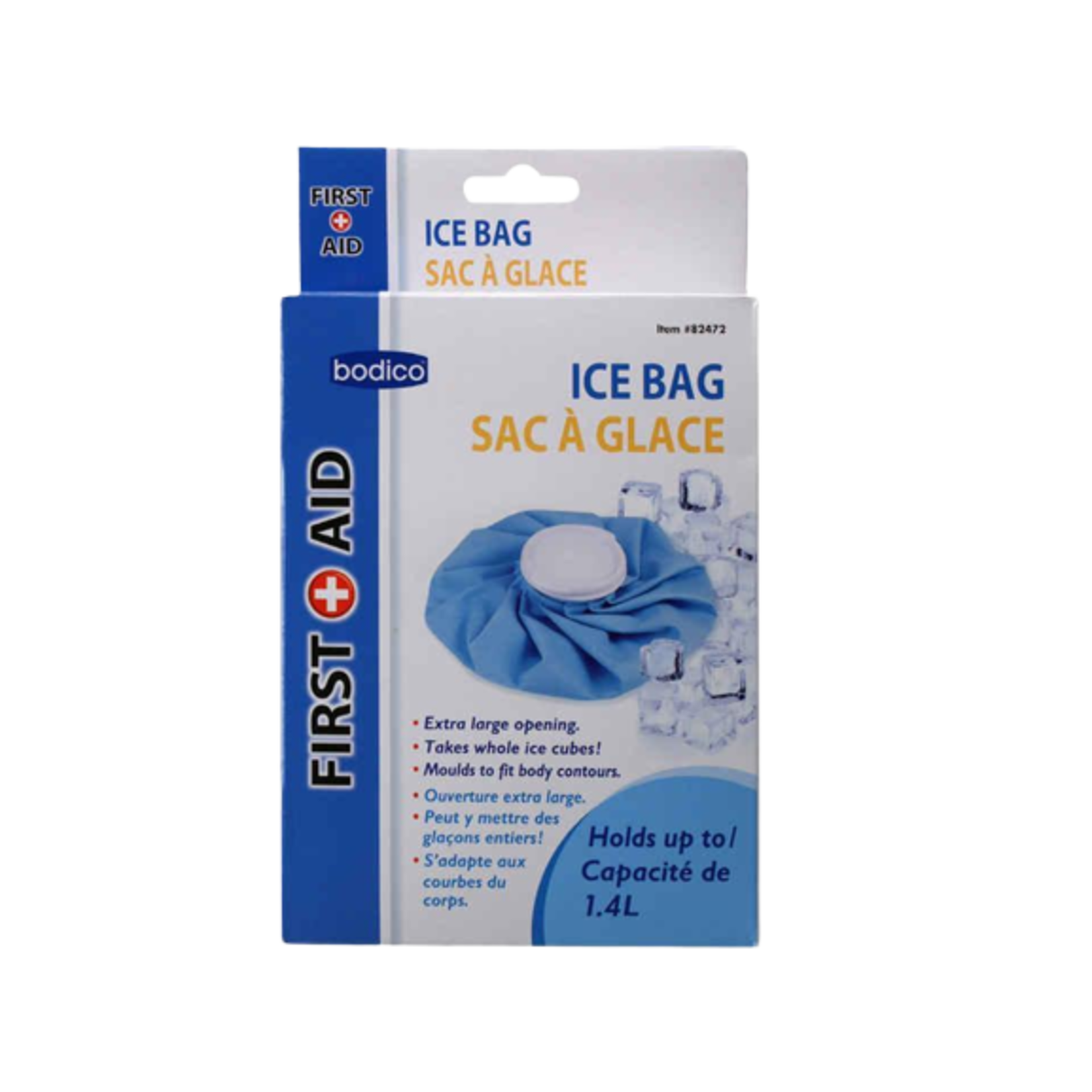 BODICO ICE BAG, HOLDS UP TO 1.4 L