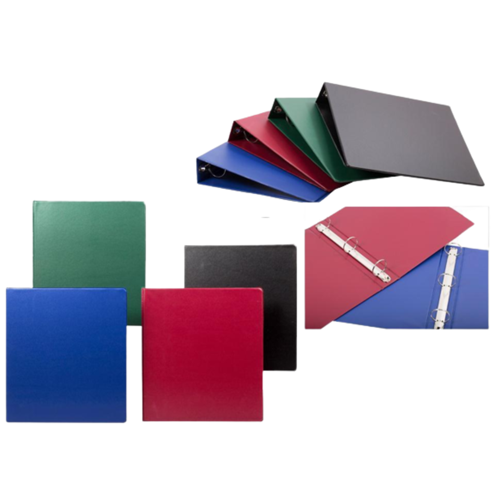 1.5'' VINYL BINDER ASST COLORS