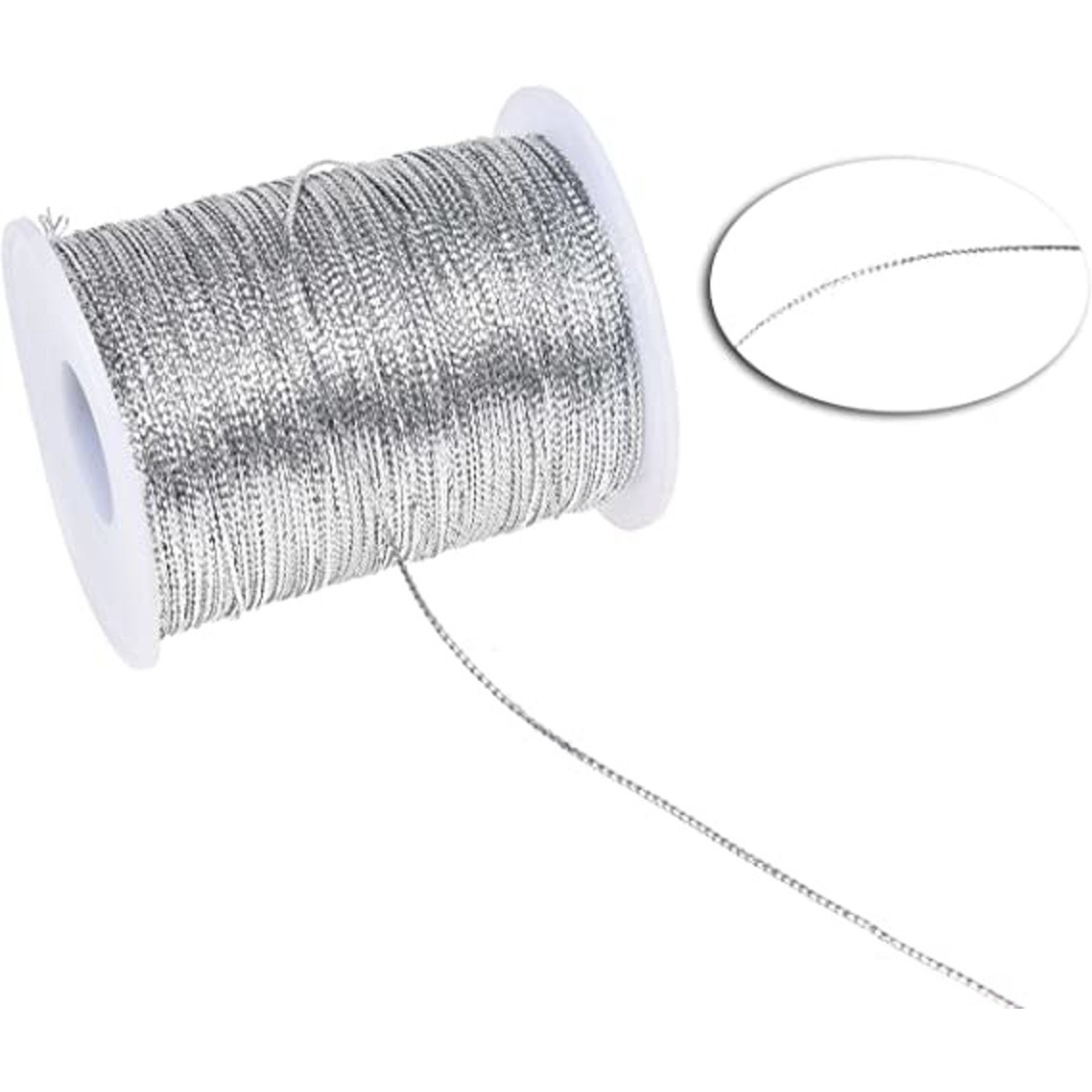 1 PLY SILVER THREAD 75YDS