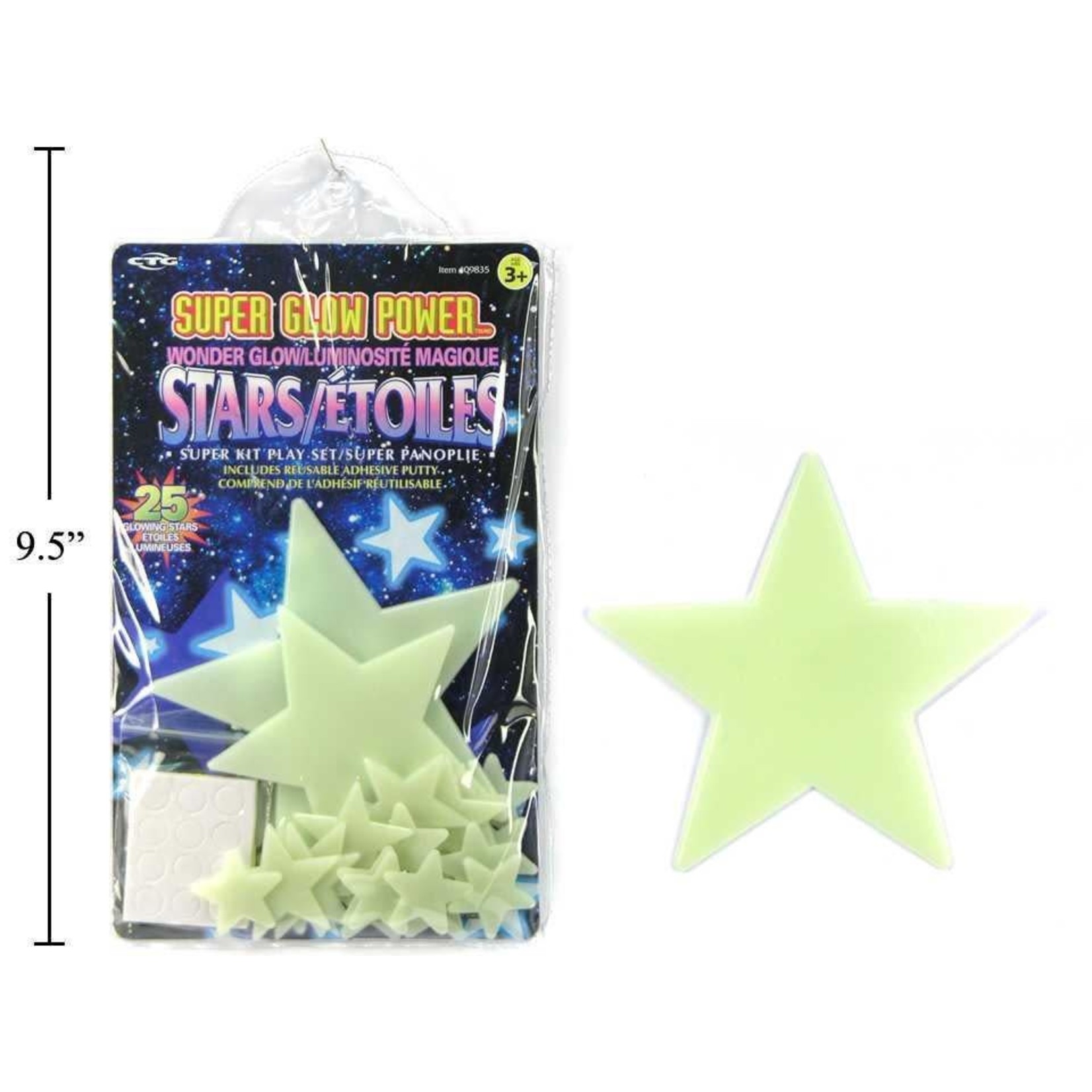 25 PC GLOW IN THE DARK STARS