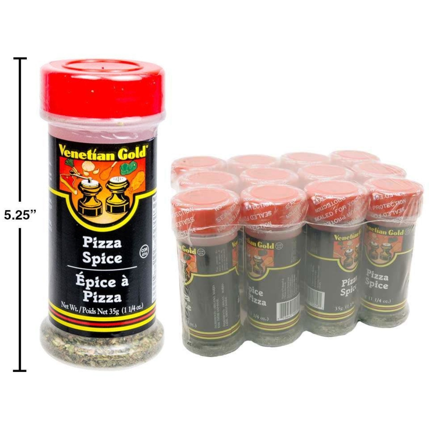 VENETIAN GOLD SPICES - PIZZA SPICE 35 G.