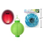 LED LITE UP PAPER LANTERN 8"